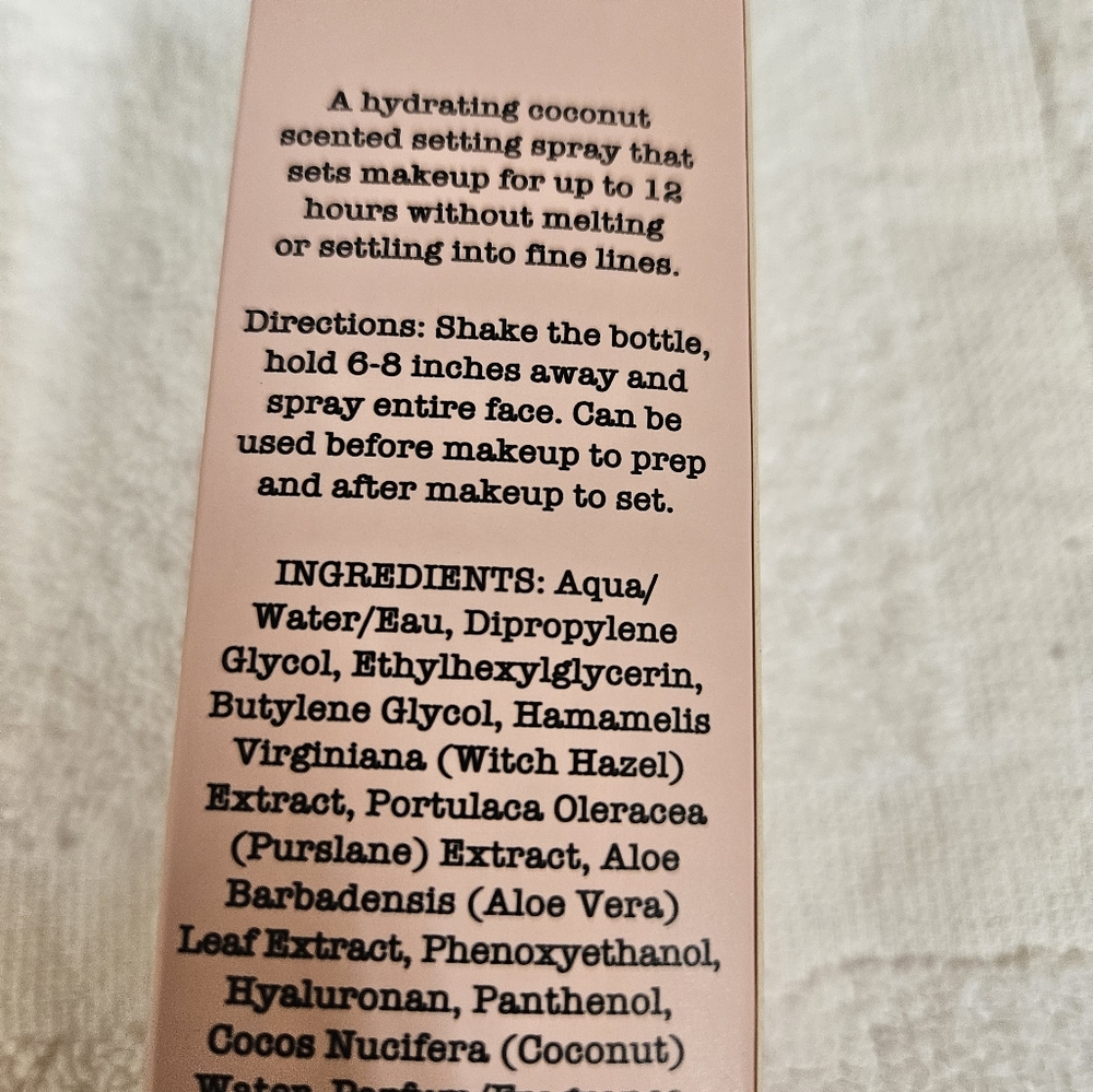 Setting Spray - Picture 2 of 2